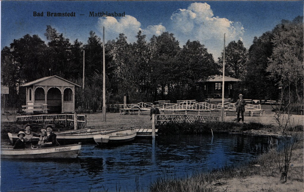 Der Gondelteich am Sol- und Moorbad Bad Bramstedt