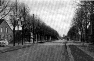8. Die alte Heerstraße in Bramstedt, heute „Butendoor" genannt.
